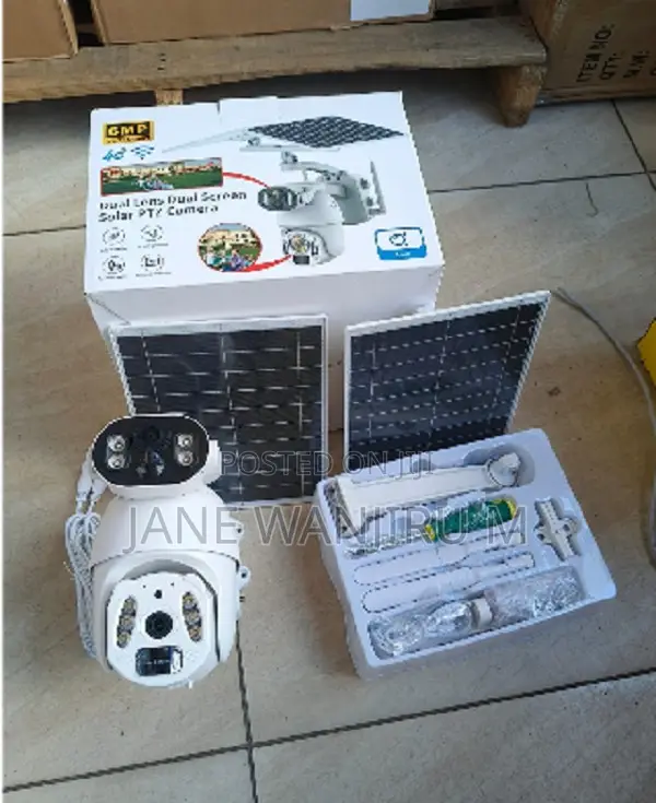 Advanced 4g Solar PTZ Camera With Dual Lens Night Vision>>
