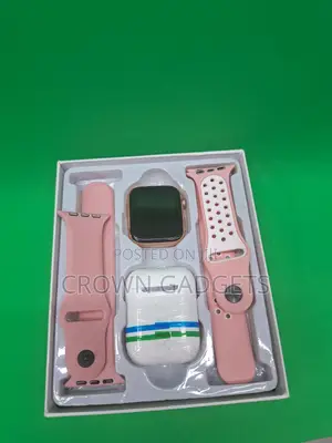 W26 Pro Max Smart Watch Bundle With Earbuds and Bands