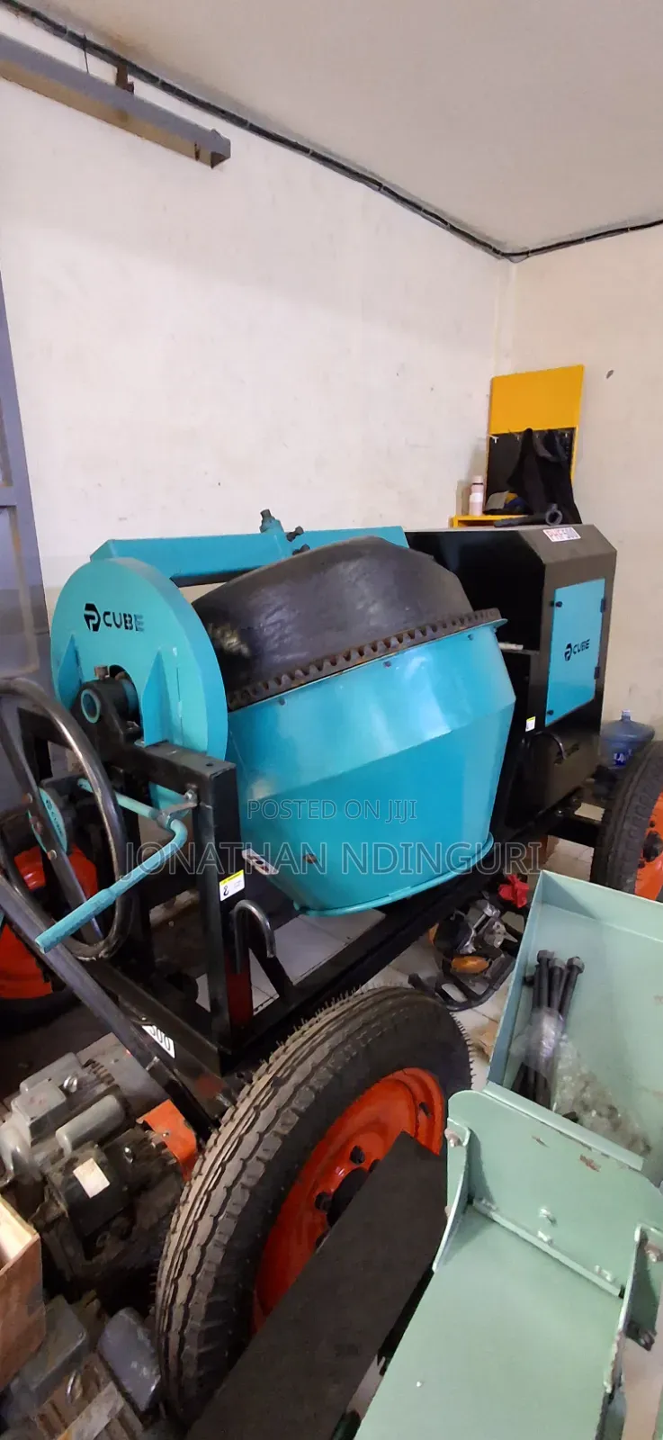 Construction Concrete Mixer – 8hp Engine