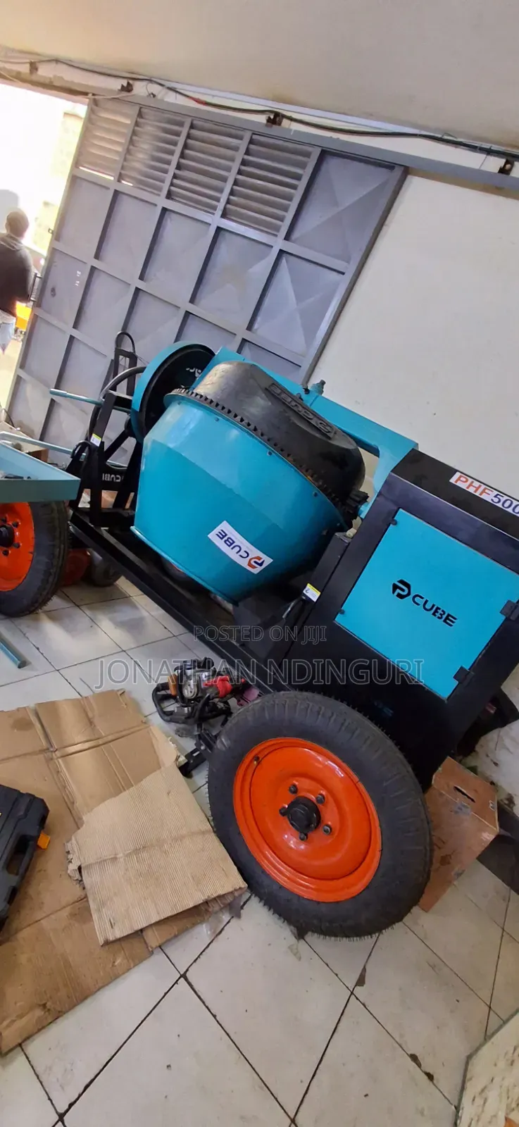 Diesel Concrete Mixing Machine