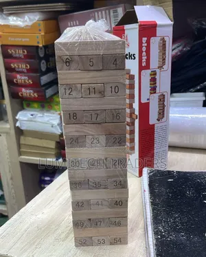54 Pc's Large Jenga Blocks