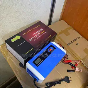 10a Smart Battery Charger 3 Stage Fast Auto Charger 12/24v LCD Display