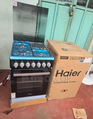 Haier 50*60 3gas + 1electric Cooker With Electric Oven