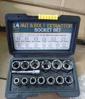 Powerful Bolt Extractor Socket Set