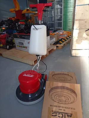 Industrial Floor Cleaning Polishing Machine With Water Tank Brush Set
