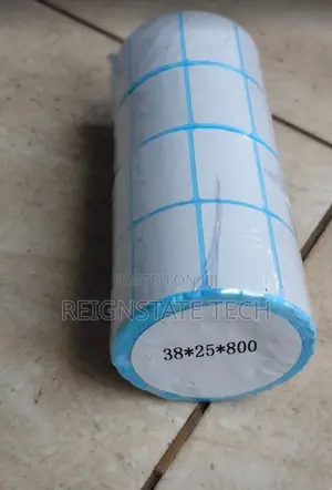 38*25*800mm Barcode Label Stickers