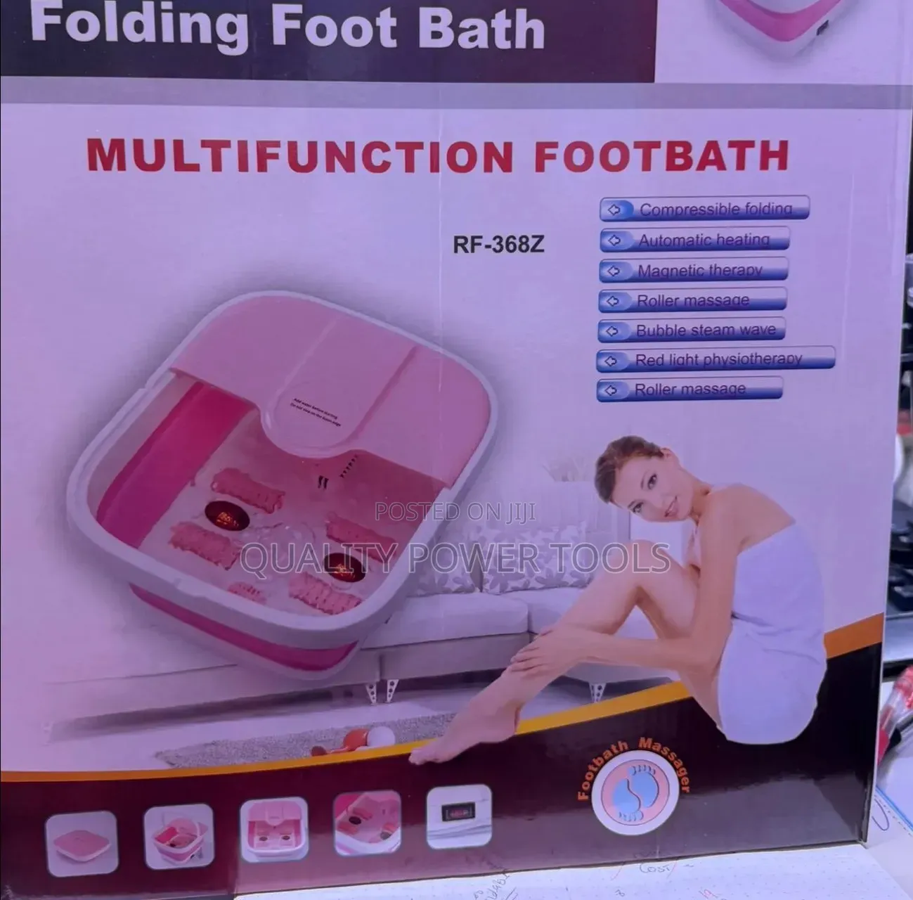 Multifunction Foldable Foot Bath