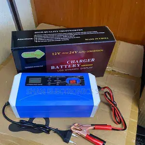 -Fast 12v24v10a Battery Charger With Intelligent Repair Screen Display