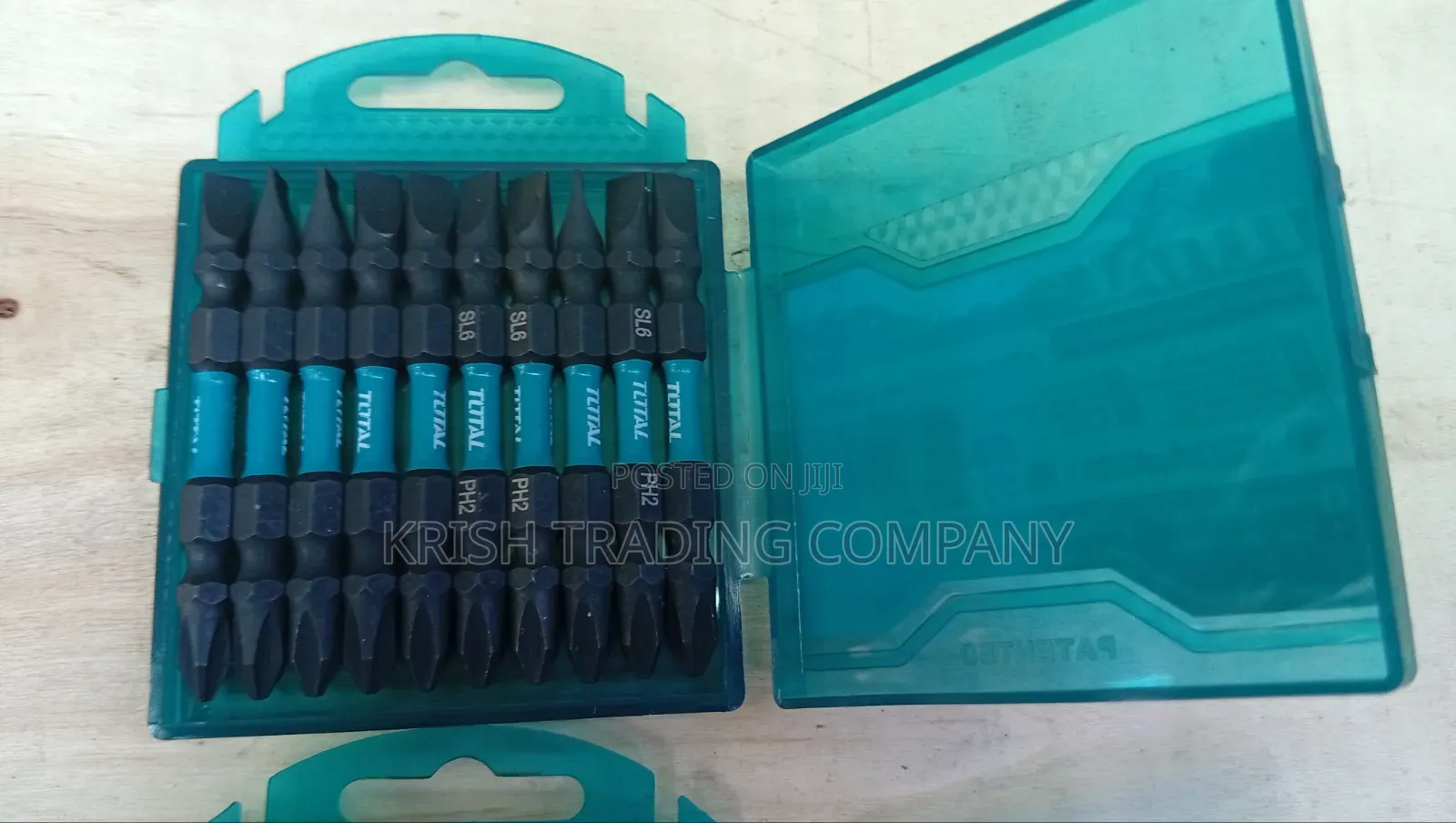 Total Star Flat Impact Screwdriver Bit Set