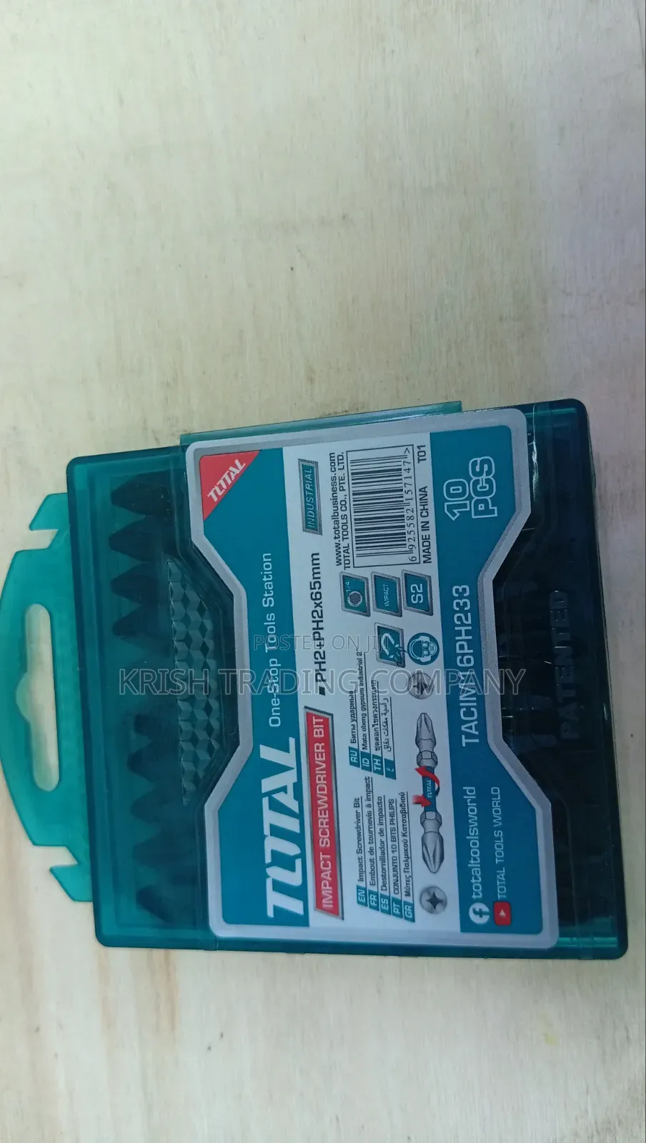 10pcs Total Star-Star Impact Screwdriver Bit Set