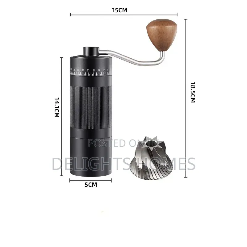 Handheld Coffee Grinder With Stainless Steel Burr_sb
