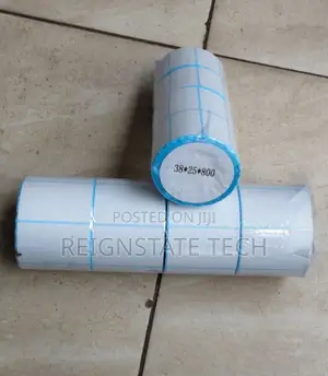 Barcode Stickers 38mm by 25mm – 800 Pieces Thermal Label Roll