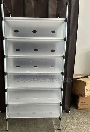 7-Layer Dustproof Shoe Rack for Clean and Organized Storage