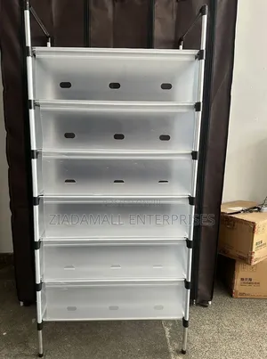 Shoe Rack 7 Layer,Premium 7-Step Dustproof Shoe Storage Cabinet