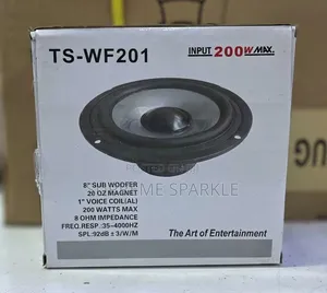 Ts-Wf201 8" 200w Subwoofer Speaker.