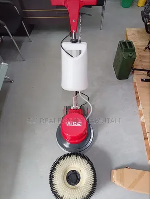 Low Consumption Power Floor Scrubber Machine Three Brushes