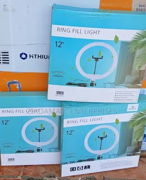 Ring Light 12 Inch With Stand ,Adjustable Fill Light With Custom