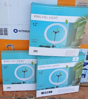 Ring Light 12 Inch With Stand,Lighting Kit For Creators On The Go