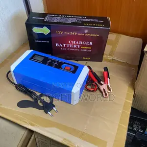 12v/24v 10a Smart Battery Charger – Fast Charging for Cars, Trucks 
