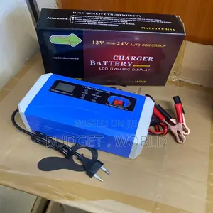 Portable 12v/24v 10a Battery Charger – Smart Automotive Charging Solut