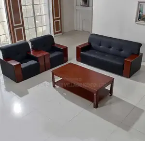 Luxury Modern Leather Office Sofa
