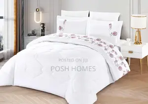 Printed Luxurious Egyptian Duvet Cover Set