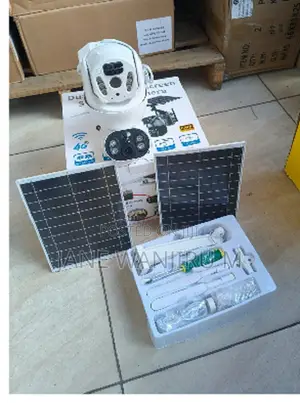 >> Solar Rechargeable 4g PTZ Camera With Two-Way Audio