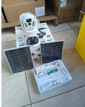 * 6mp Smart Solar Camera – Motion Detection Mobile Viewing
