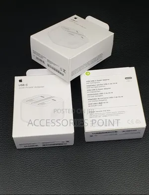 Apple 20w Charger - 60w Woven C to C Cable, 2meter C - Lightning Cable