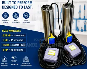 Canam Submersible Pump 0.75 Hp