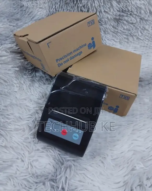 Handheld Bluetooth Receipt Printer Portable Business Printing Device