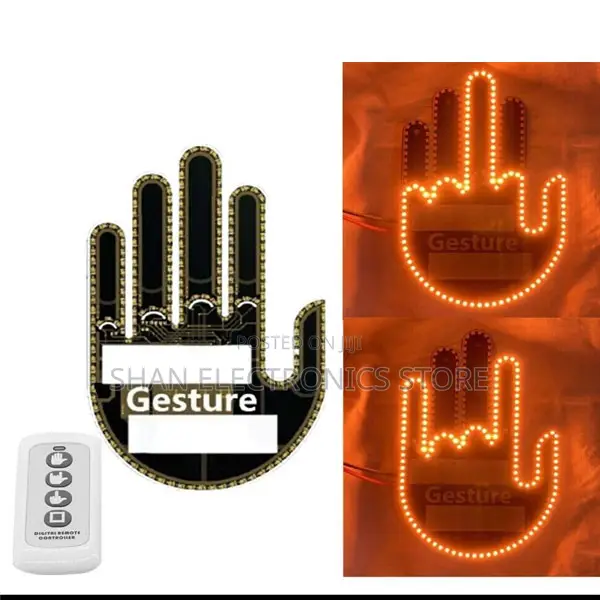 Good Led Hand Gesture Light Car Sign Remote Control