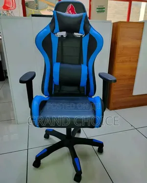 Modern Blue Gaming Chair