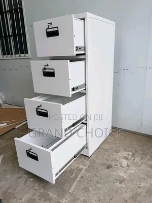Imported Strong Steel 4 Drawer Cabinet