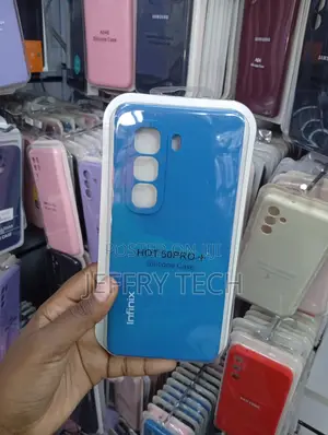 Infinix Hot 50 Pro+ Slim Liquid Silicone Soft Rubber Case