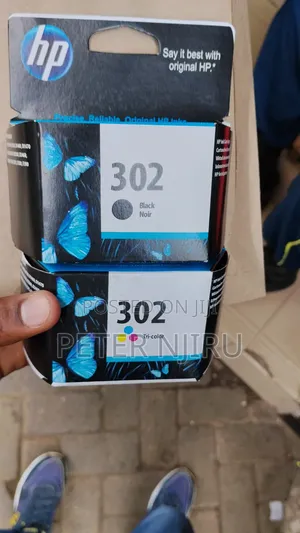 Hp 302 Black and Tricolor Ink Cartridges (F6u66a)