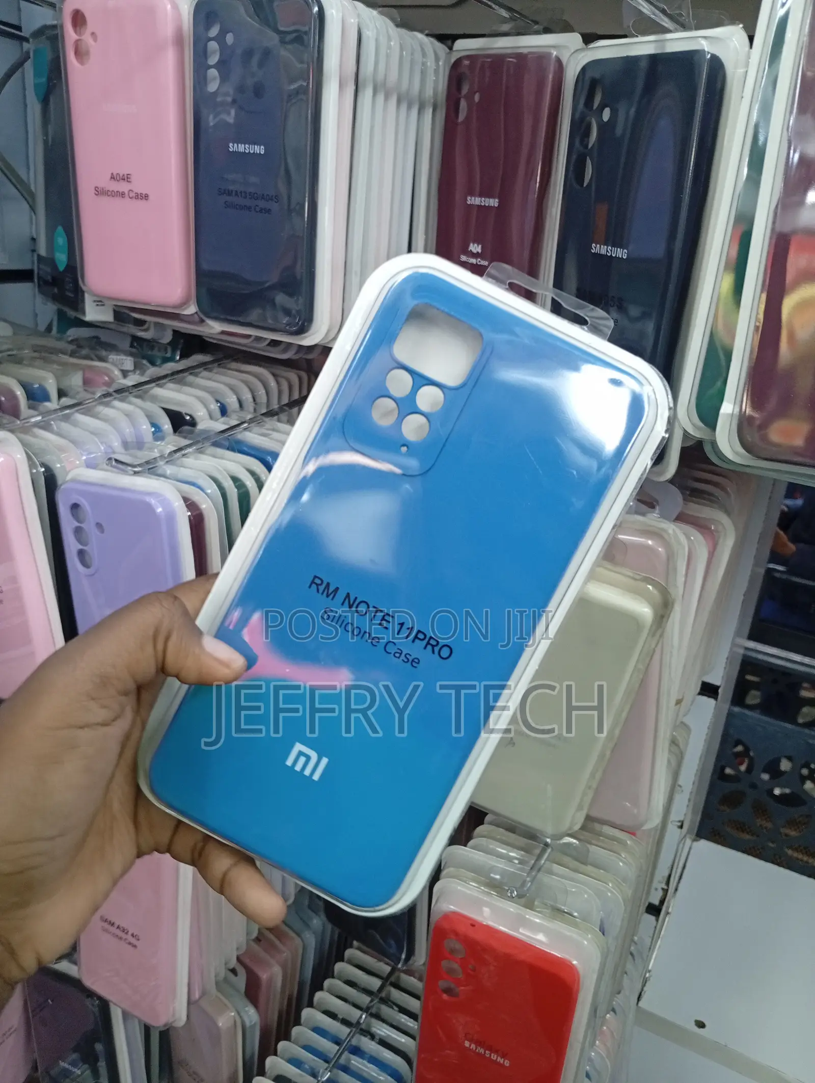 Xiaomi Redmi Note 11 Pro Bright Blue Silicone Case