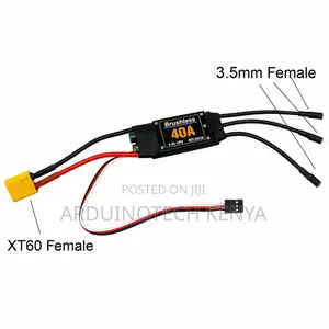 40a Brushless Esc 2-4s Electronic Speed Controller.