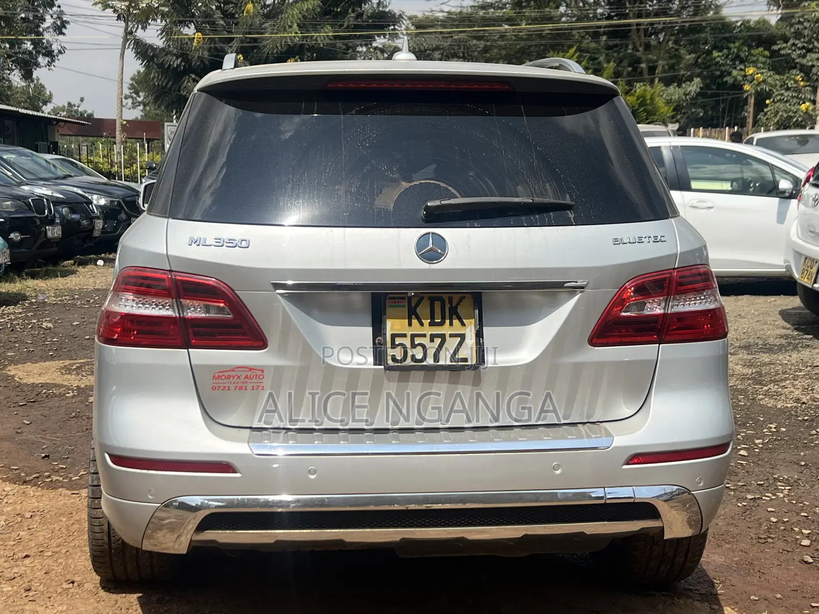 Mercedes-Benz M Class 2015 Silver