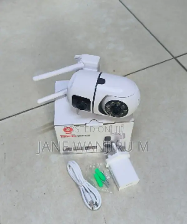 New V380 Pro Dual Lens Camera – Crystal Clear Home Security