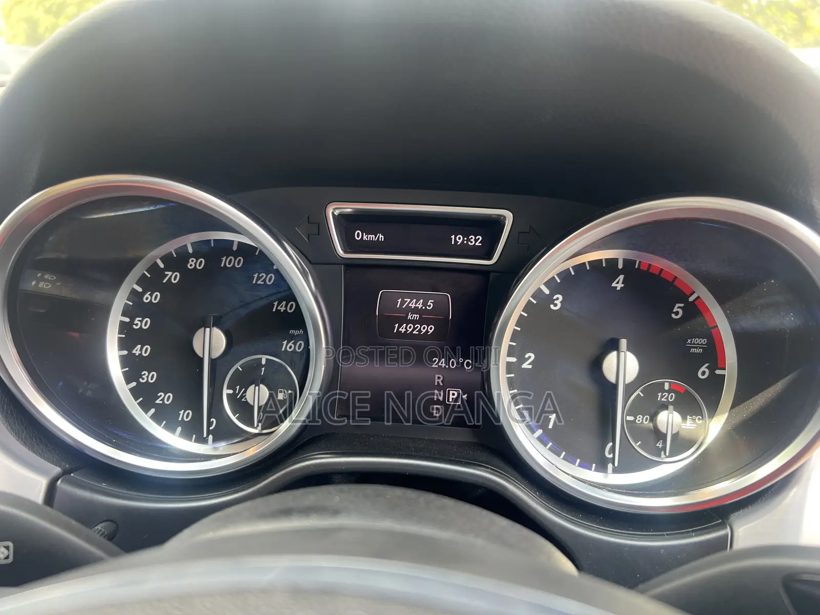 Mercedes-Benz M Class 2015 Silver