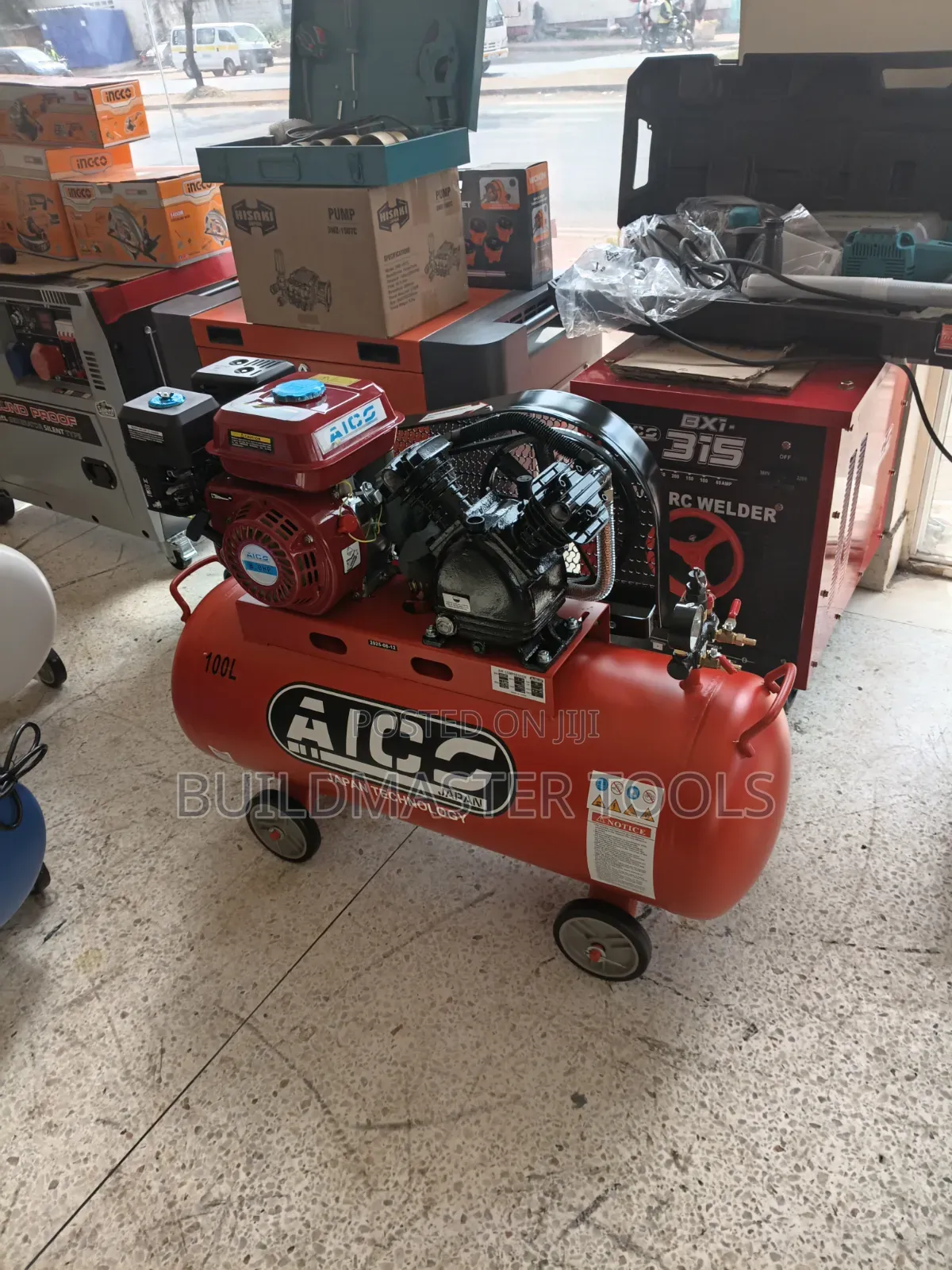 100-Liter Aico Japan Air Compressor