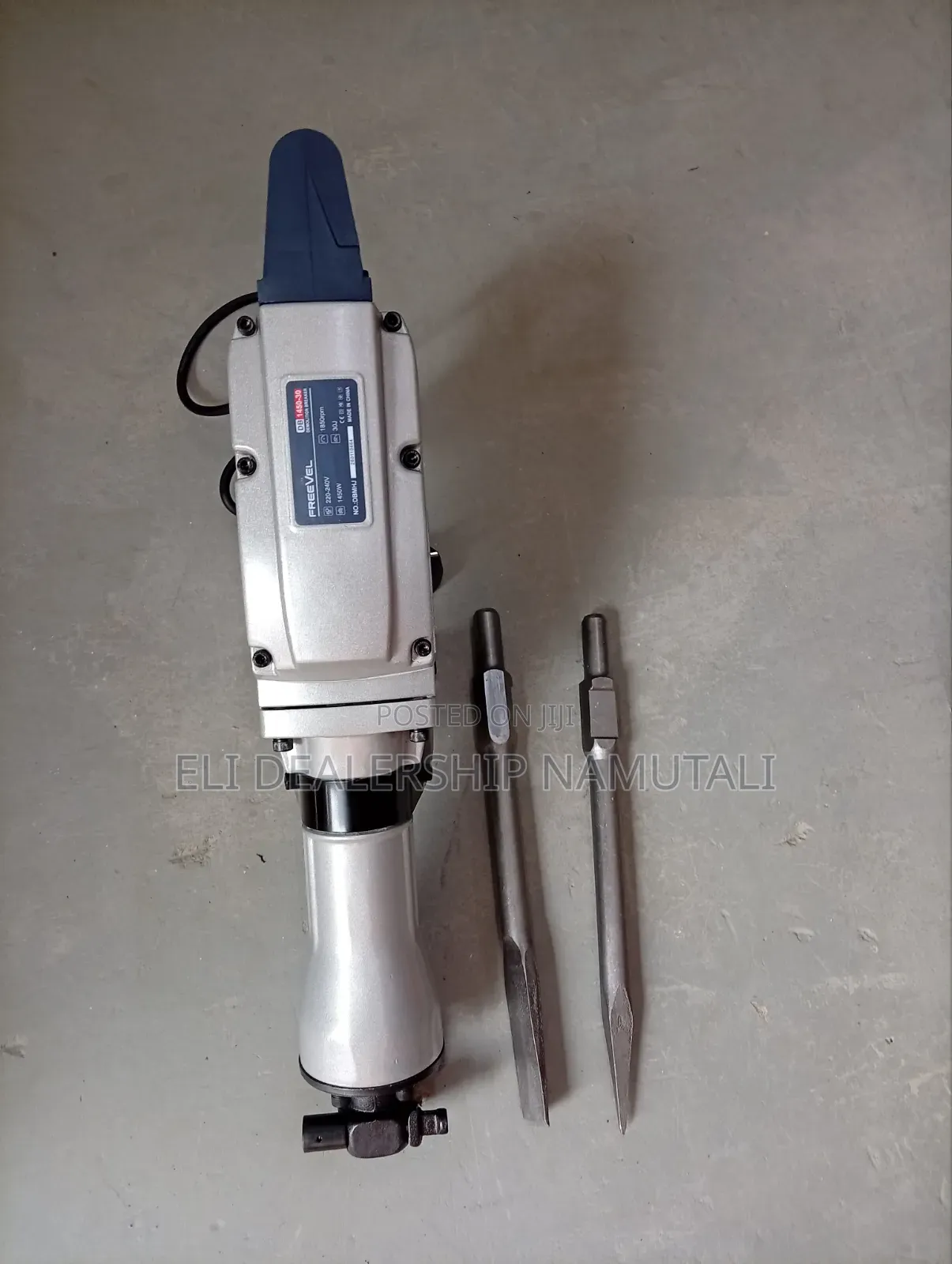 High-Power Jack Hammer for Concrete, Stone and Masonry Demolition
