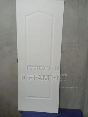 White Laminated Solid Door/Standard Laminated Door
