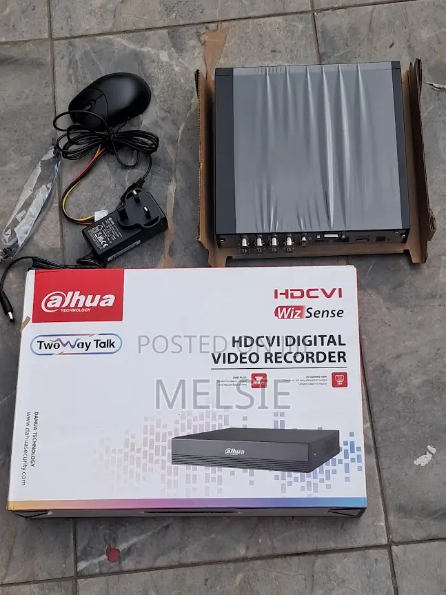Dahua Hdcvi DVR 8 Channel With Mouse Power Adapter Included