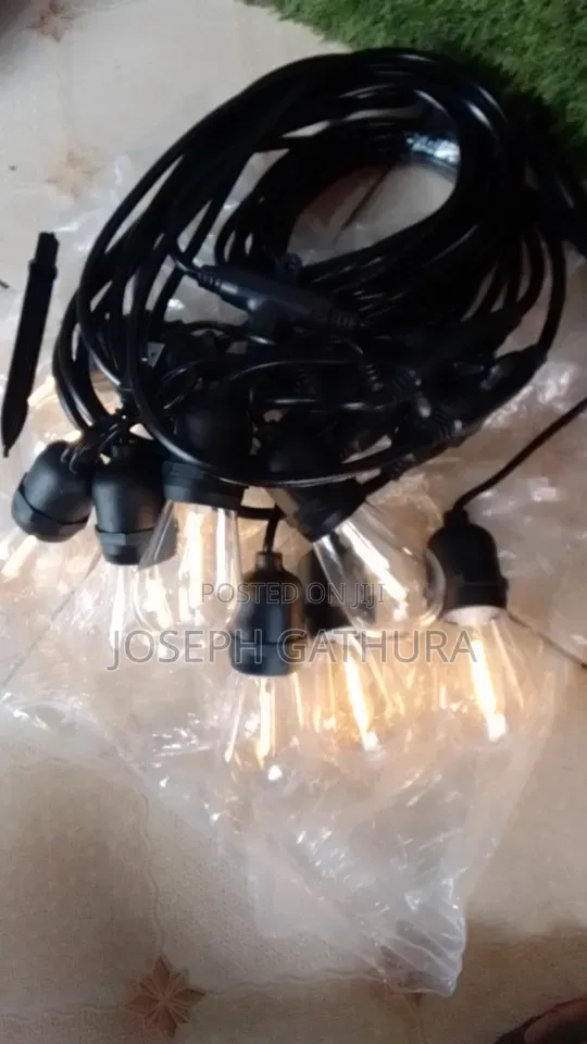 Solar Powered String Lights 20m 20 Bulbs