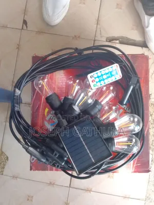 10m 10 Bulbs Solar Powered String Lights