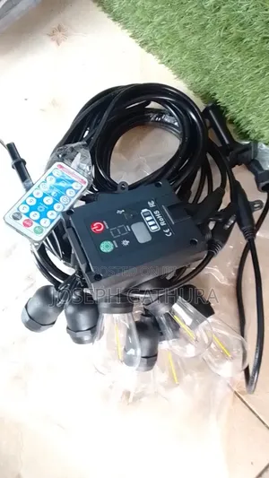 20m 20 Bulbs RGB Solar Powered String Lights