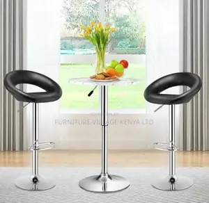 360 Degree Swivel Height Adjustable Bar Stool