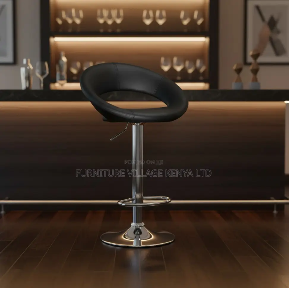 360 Degree Swivel Height Adjustable Bar Stool